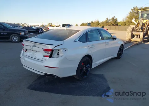 2020 Honda Accord Sport из США, поврежденный, VIN 1HGCV1F32LA094520